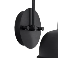 Opviq Væglampe Berceste 180-A sort/guld