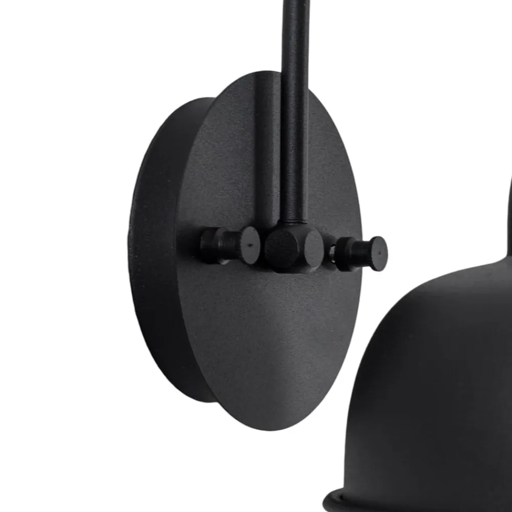 Opviq Væglampe Berceste 180-A sort/guld