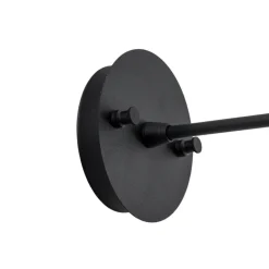 Opviq Væglampe Berceste 185-A sort/guld