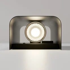 Nowodvorski Lighting Væglampe Bergen op & ned, grafit