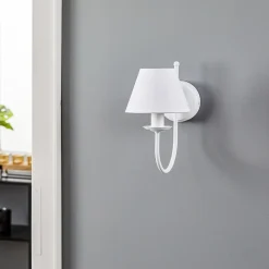 Væglampe Bona, 1 lyskilde, hvid^Domiluce Hot