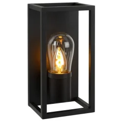 Lucide Væglampe Carlyn badeværelse sort