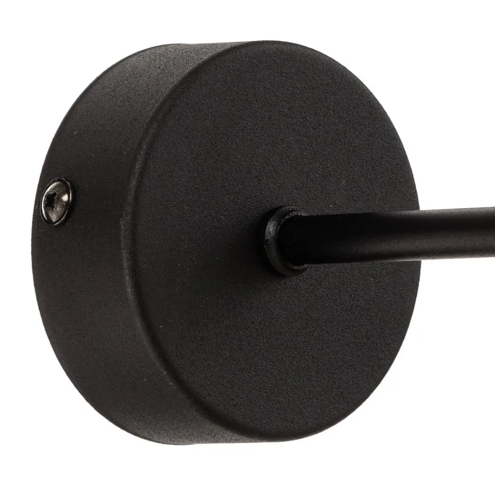 TK Lighting Væglampe Chicago med skærm i hør