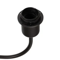 TK Lighting Væglampe Chicago med skærm i hør