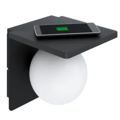 EGLO Væglampe Ciglie med QI-ladefunktion