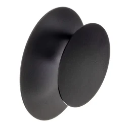 Væglampe Circle i rund form, sort^EMIBIG LIGHTING Hot