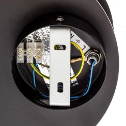 Væglampe Circle i rund form, sort^EMIBIG LIGHTING Hot