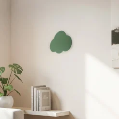 Væglampe Cloud, grøn, metal, 38 cm bred, 2 lyskilder, G9^TK Lighting Clearance