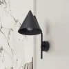 Væglampe Cono, 1 lyskilde, sort, E27^TK Lighting Online