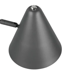 Trio Lighting Væglampe Cosima, antracit, udhæng 54 cm, metal