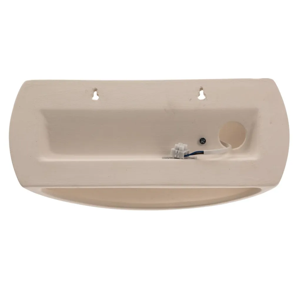 SOLLUX LIGHTING Væglamper|Væglamper>Væglampe Curve op/ned i hvid keramik