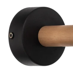 Væglampe Deva Nature, tekstil, træ^TK Lighting Hot