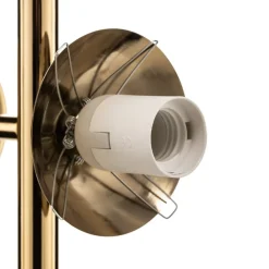 ALDEX Væglampe Dione, 3 lyskilder, guld