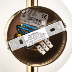 ALDEX Væglampe Dione, 3 lyskilder, guld