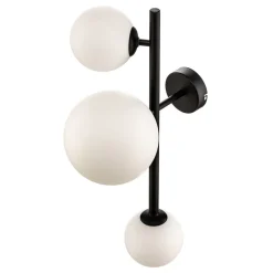 ALDEX Væglampe Dione, 3 lyskilder, sort