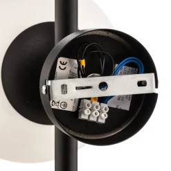 ALDEX Væglampe Dione, 3 lyskilder, sort