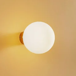 ALDEX Væglampe Dione, vægbeslag guld