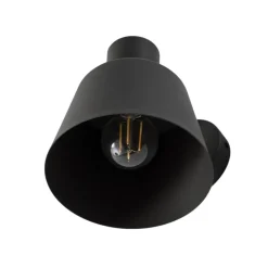 Væglampe Dunka, olivengrøn, 1 lyskilde, stål, højde 17 cm^SIGMA Clearance