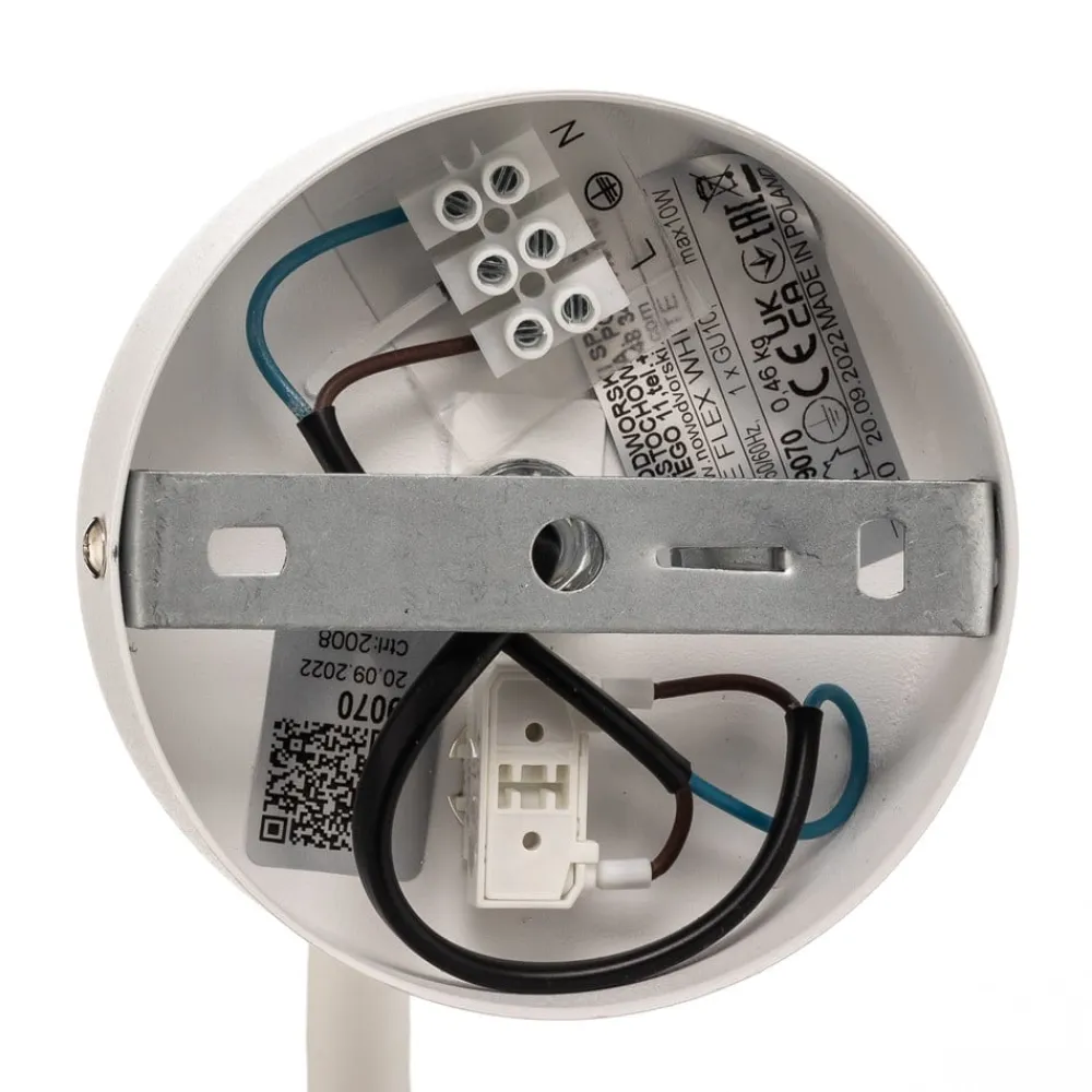 Nowodvorski Lighting Væglampe Eye Flex S, hvid