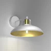 Eko-Light Væglampe Felix, hvid/guld