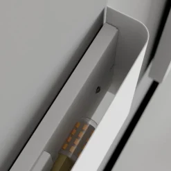 Nowodvorski Lighting Væglampe Haga, hvid, metal, G9, op/ned, 25,5 cm bred