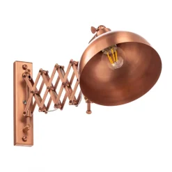 Avonni Væglampe HAP-9082-CPR med skærarme, kobber