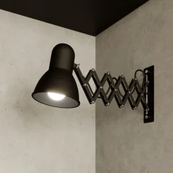 Nowodvorski Lighting Arbejdsrum/Kontor|Væglamper>Væglampe Harmony med saksearm, sort