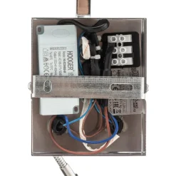 Nowodvorski Lighting Væglampe Hotel LED, hvid, tekstil, 2 lyskilder, LED-læselampe