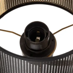 Luminex Væglampe Jovin med 1 lyskilde og spot, sort/guld