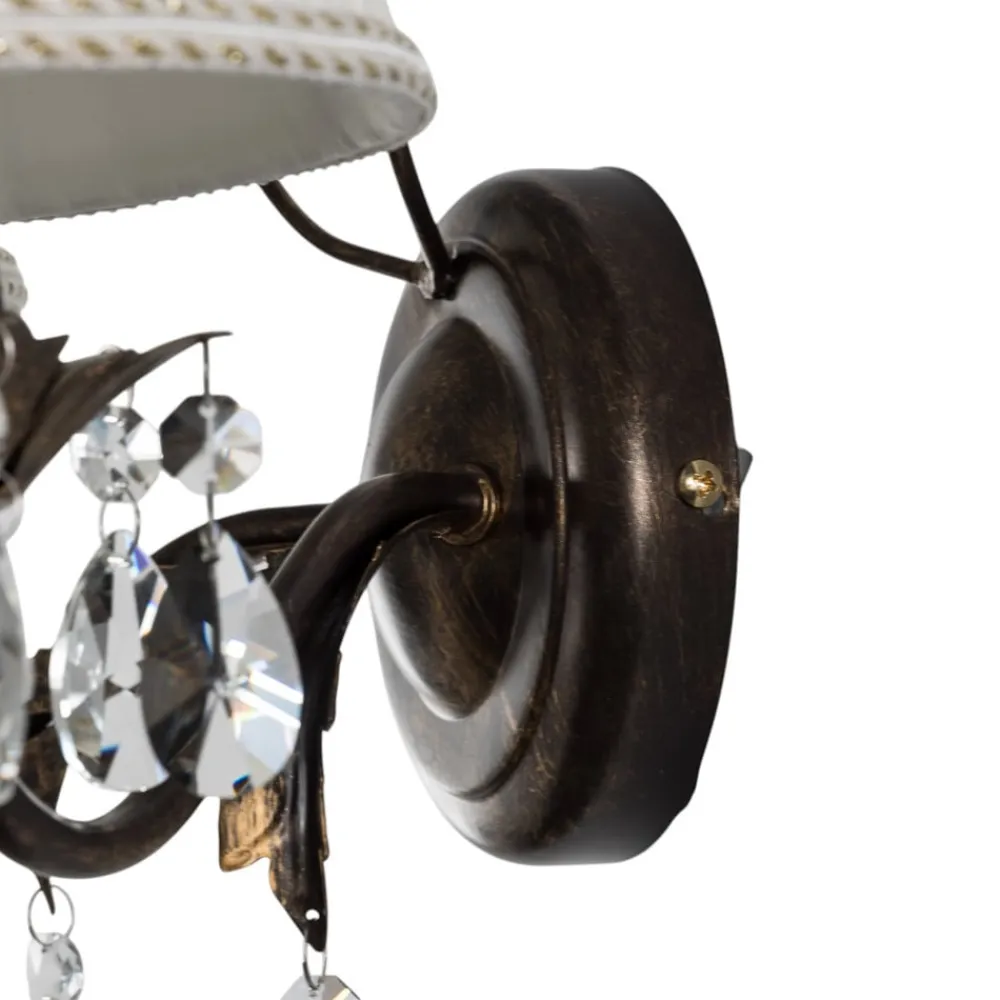 ONLI Væglampe Karen 2 lyskilder bronze