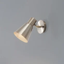 Opviq Væglamper|Væglamper>Væglampe Kem, messing, metal, højde 22 cm, E27