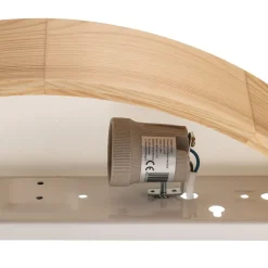 Lamkur Væglampe Kerio, bredde 40,5 cm, fyr natur