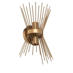 Opviq Væglampe Kirpi 3092 op/ned bredde 23cm guld