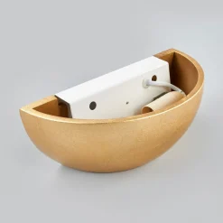 Væglampe Kolja med guldfoliefinish^Lindby Clearance