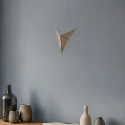 Opviq Væglampe Kus, guld, metal, højde 34 cm, G9