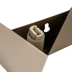 Opviq Væglampe Kus, guld, metal, højde 34 cm, G9