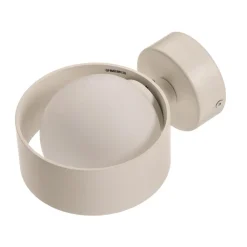 Væglampe Mado i stål, hvid, 1 lyskilde^Argon