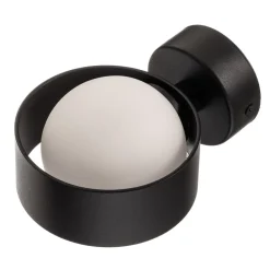 Væglampe Mado i stål, sort, 1 lyskilde^Argon Hot