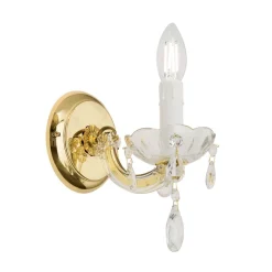 Væglampe Marie Claire, krystalglas, 1 lyskilde^ORION Outlet