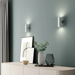 Argon Væglamper|Væglamper>Væglampe Marion, 2 lyskilder, hvid