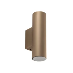 Argon Væglampe Marion Plus, guld, GU10, stål, højde 18 cm