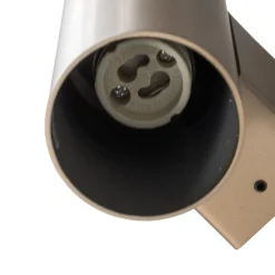 Argon Væglampe Marion Plus, guld, GU10, stål, højde 18 cm