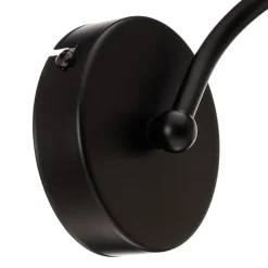 Væglampe Milo i sort uden skærm^Luminex Clearance