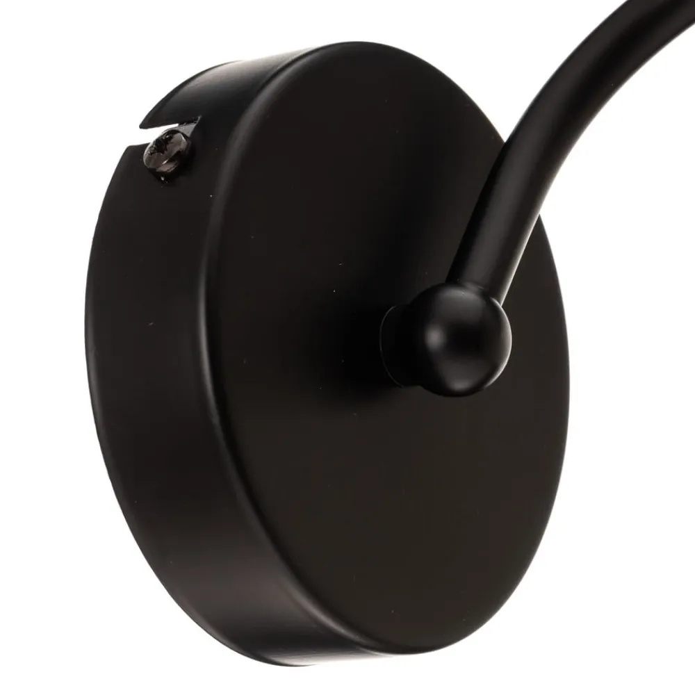 Væglampe Milo i sort uden skærm^Luminex Clearance