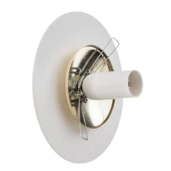 Væglampe Minerva K1, hvid, Ø 15 cm, glas/metal^EMIBIG LIGHTING