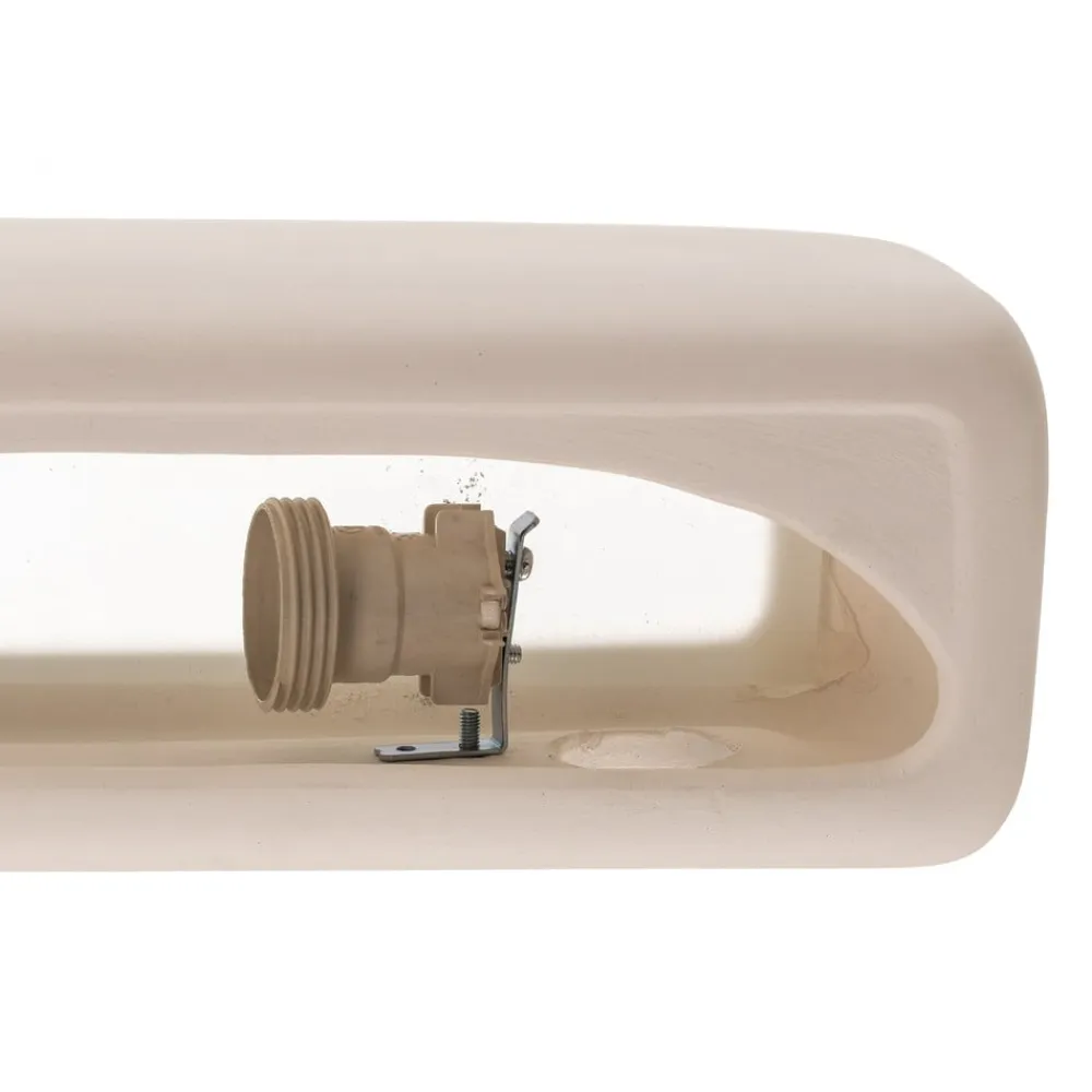 SOLLUX LIGHTING Væglamper|Væglamper>Væglampe Noris op/ned i hvid keramik