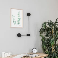 Væglampe Orbit II 20/40, sort, 2 lyskilder^Nowodvorski Lighting Sale