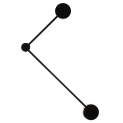 Væglampe Orbit II 20/40, sort, 2 lyskilder^Nowodvorski Lighting Sale