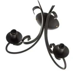 ONLI Væglampe Pompei, 2 lyskilder, sort