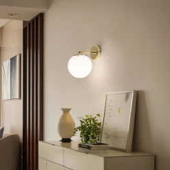 Argon Væglamper>Væglampe Sala med kugleglas, 1 lyskilde